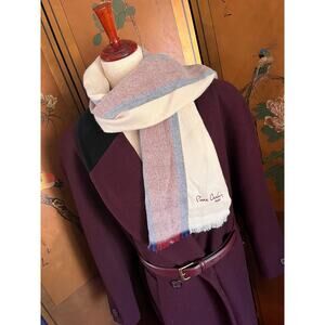 Vintage Pierre Cardin scarf with fringes